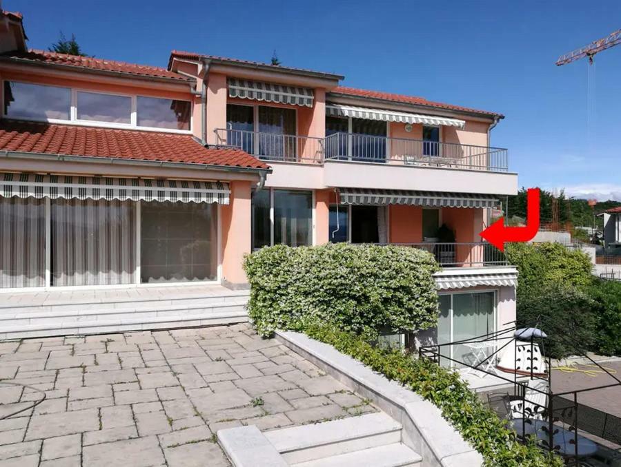 Apartments in Villa Azra Fiume Esterno foto